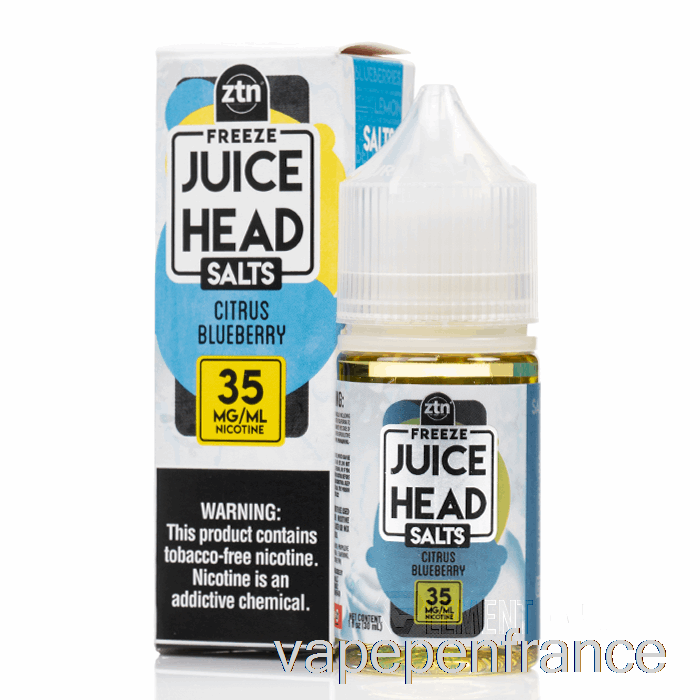 Congeler Les Agrumes Et Les Bleuets - Sels De Tête De Jus - 30 Ml 50 Mg Stylo Vape